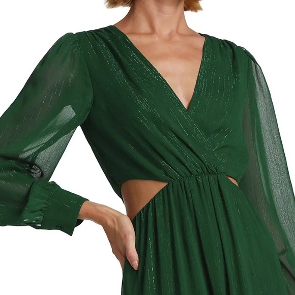 Wayf Rexy Cut Out Tiered Maxi Dress - Picture 5 of 9